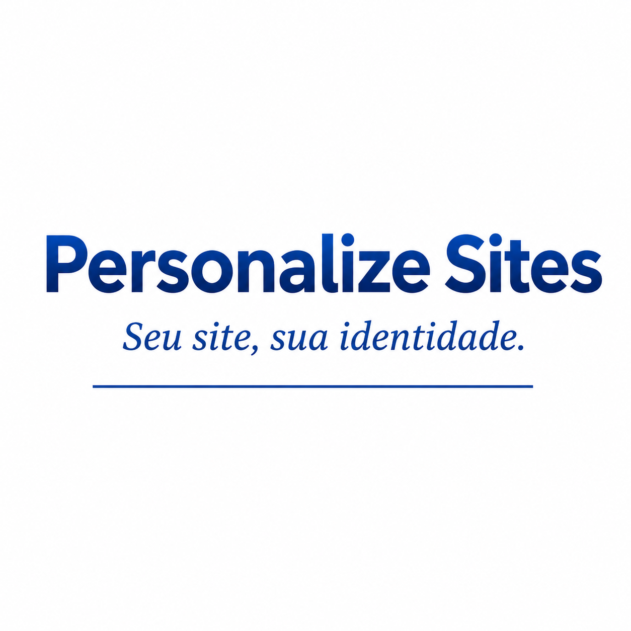 Personalize Sites